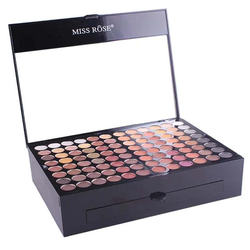 Makeup Case Set Kit-Ultimate Color Combination-Holiday Gift Set Cosmetics Eye Shadow Lip Gloss Blush Combo Palette