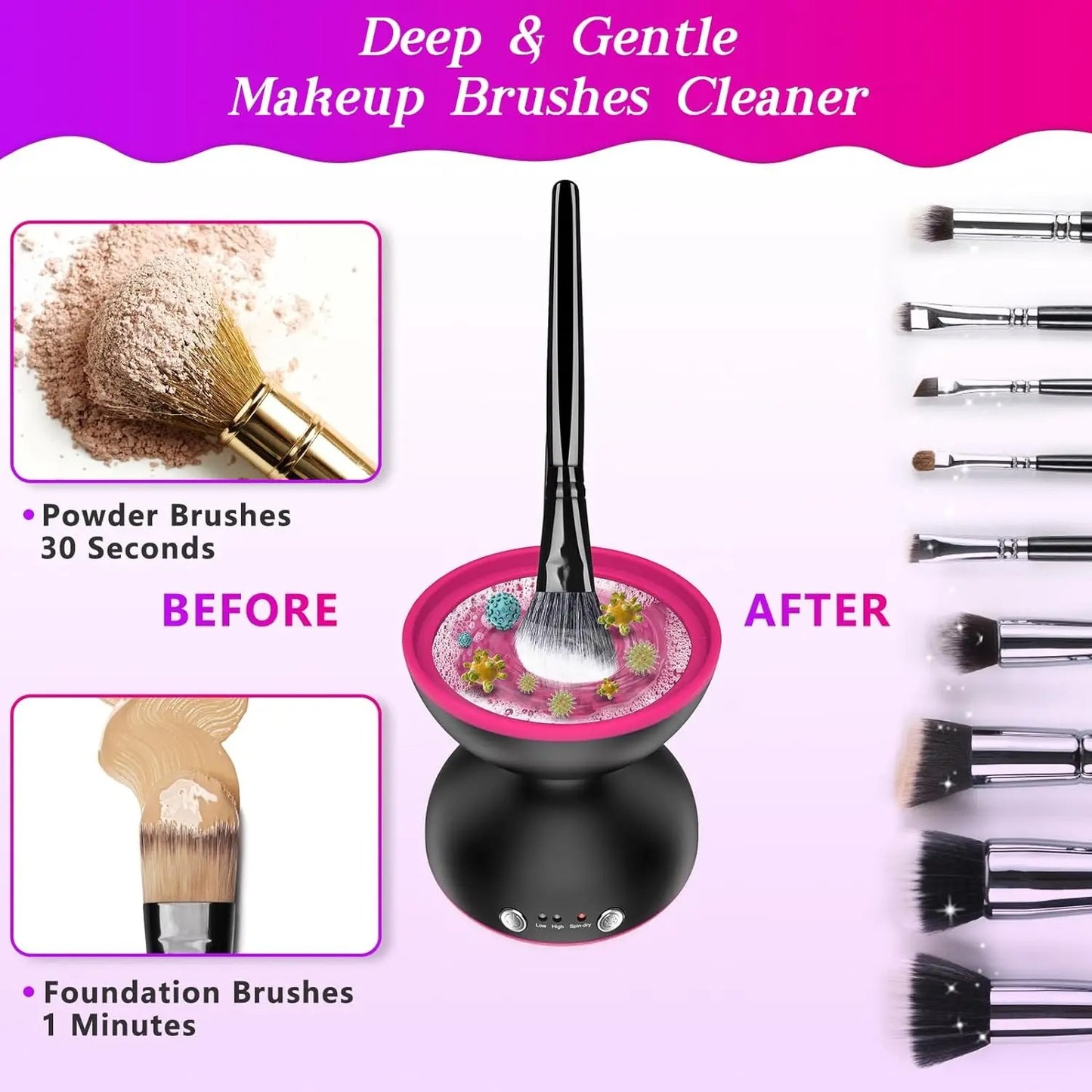 Brush Cleaner Machine
